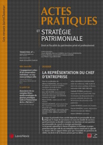 La représentation du chef d'entreprise